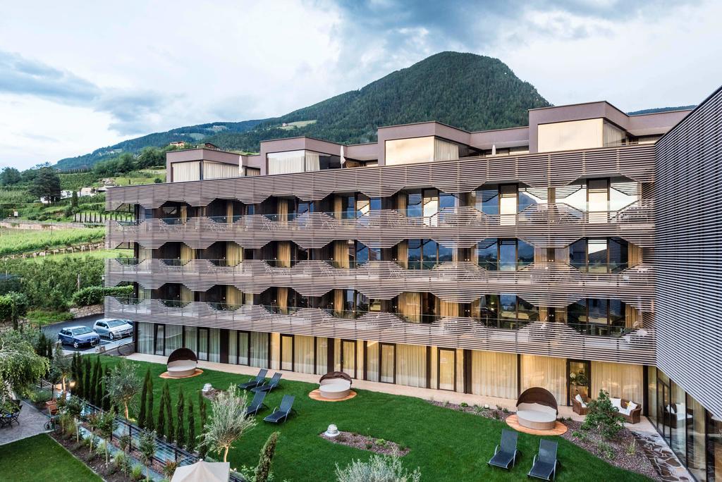 Hotel Rosengarten Schenna Bagian luar foto