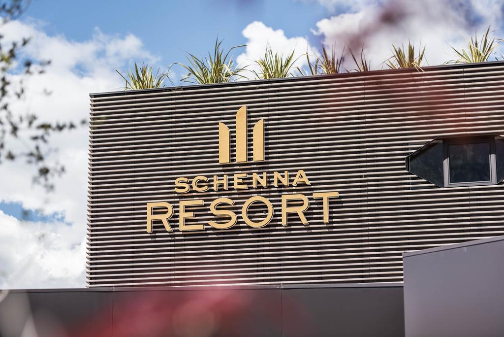 Hotel Rosengarten Schenna Bagian luar foto